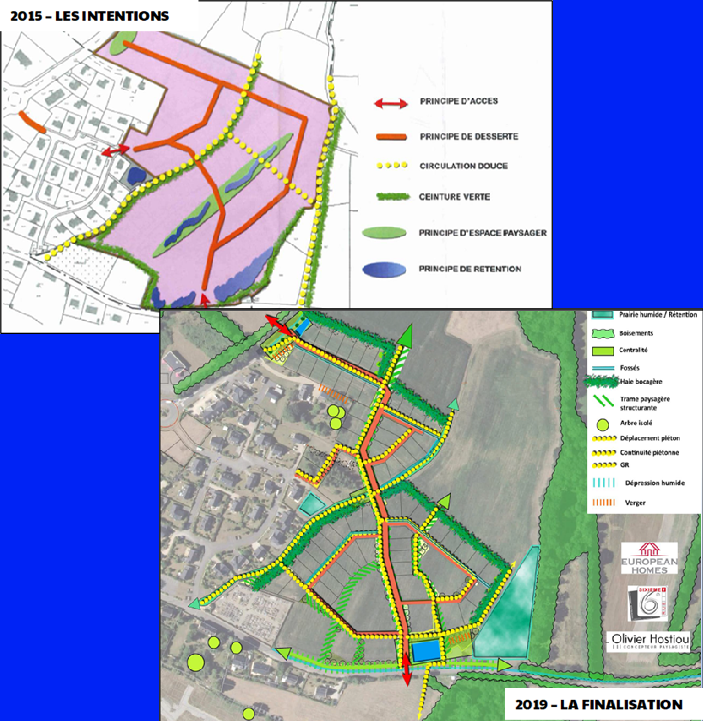 Exemple de prise en compte de la biodiversité dans l’aménagement d’un lotissement