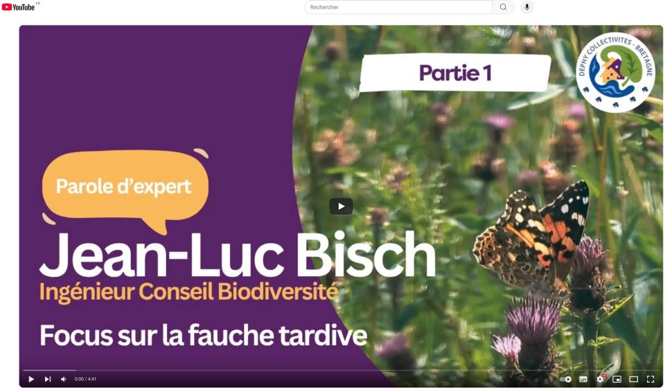 PAROLE D’EXPERT : Jean-Luc Bisch, tout savoir sur la fauche tardive